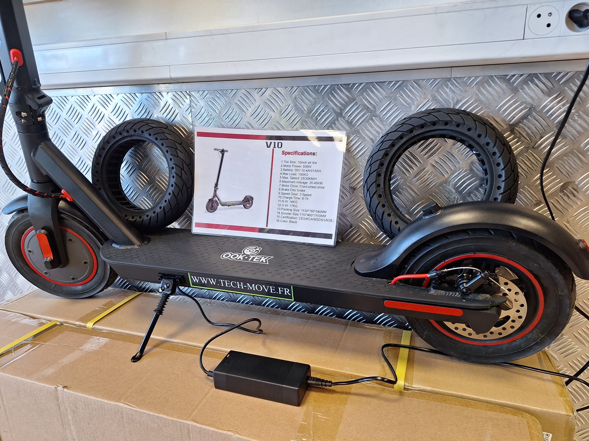 trottinette électrique 500w 36V 15AH