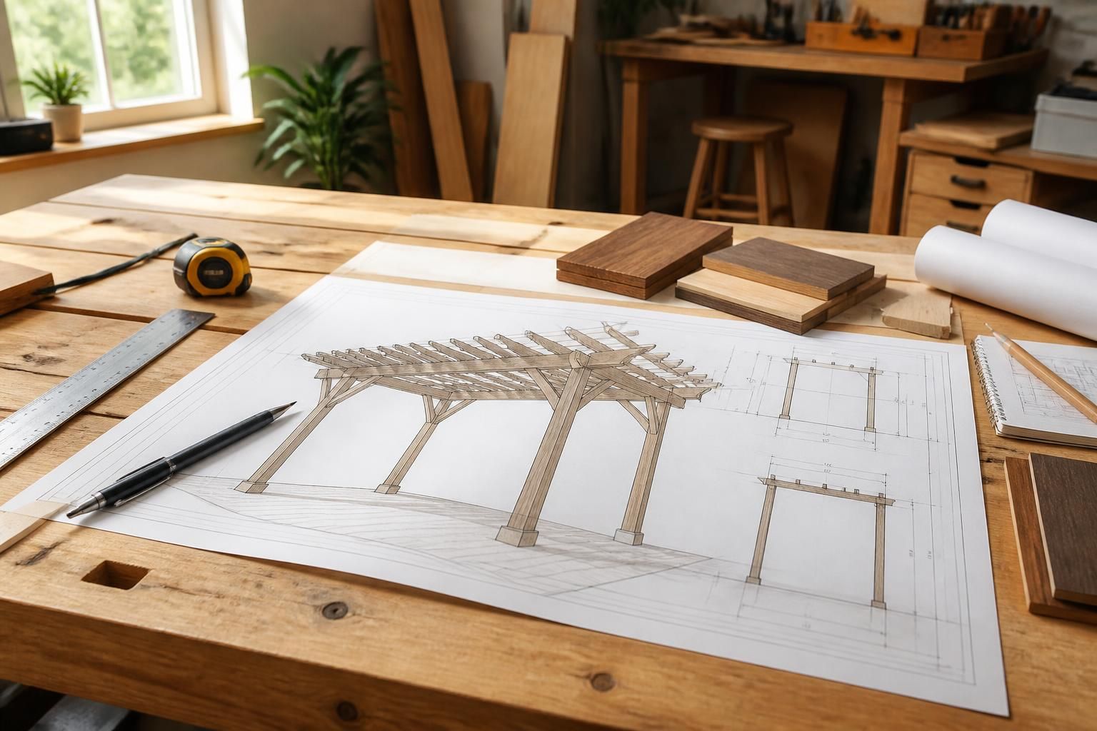 découvrez où trouver des plans de pergola en bois gratuits au format pdf à télécharger. modèles détaillés pour fabriquer votre pergola facilement.