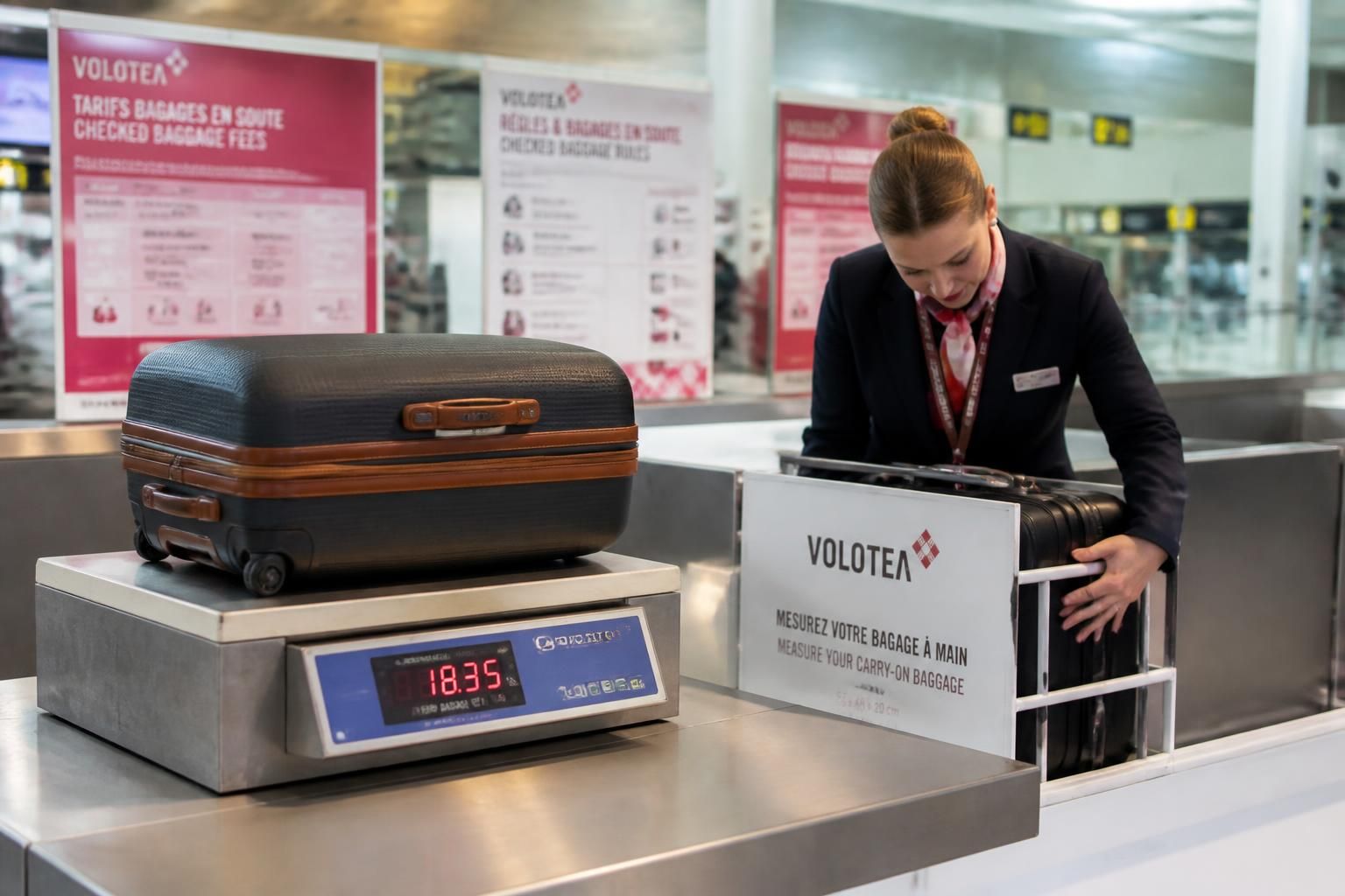 découvrez tout ce qu'il faut savoir sur les bagages en soute avec volotea : poids autorisé, dimensions maximales et tarifs applicables pour un voyage sans souci.