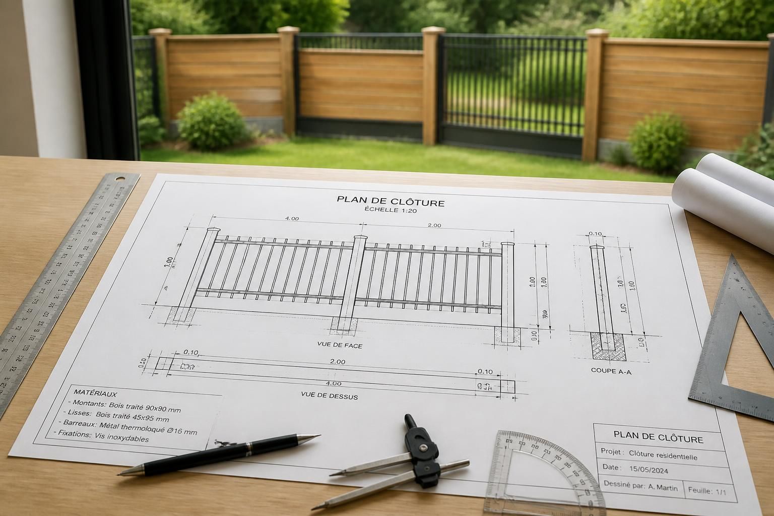 apprenez à dessiner un plan de clôture précis et fonctionnel grâce à nos conseils pratiques et méthodiques, pour sécuriser et délimiter efficacement votre terrain.