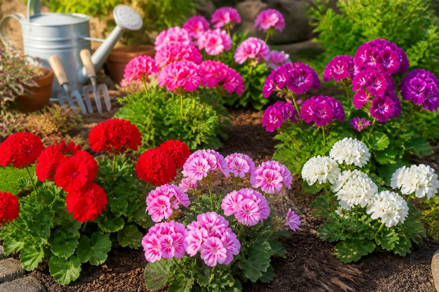 découvrez comment choisir et entretenir les principales variétés de géranium pour embellir votre jardin toute l'année.
