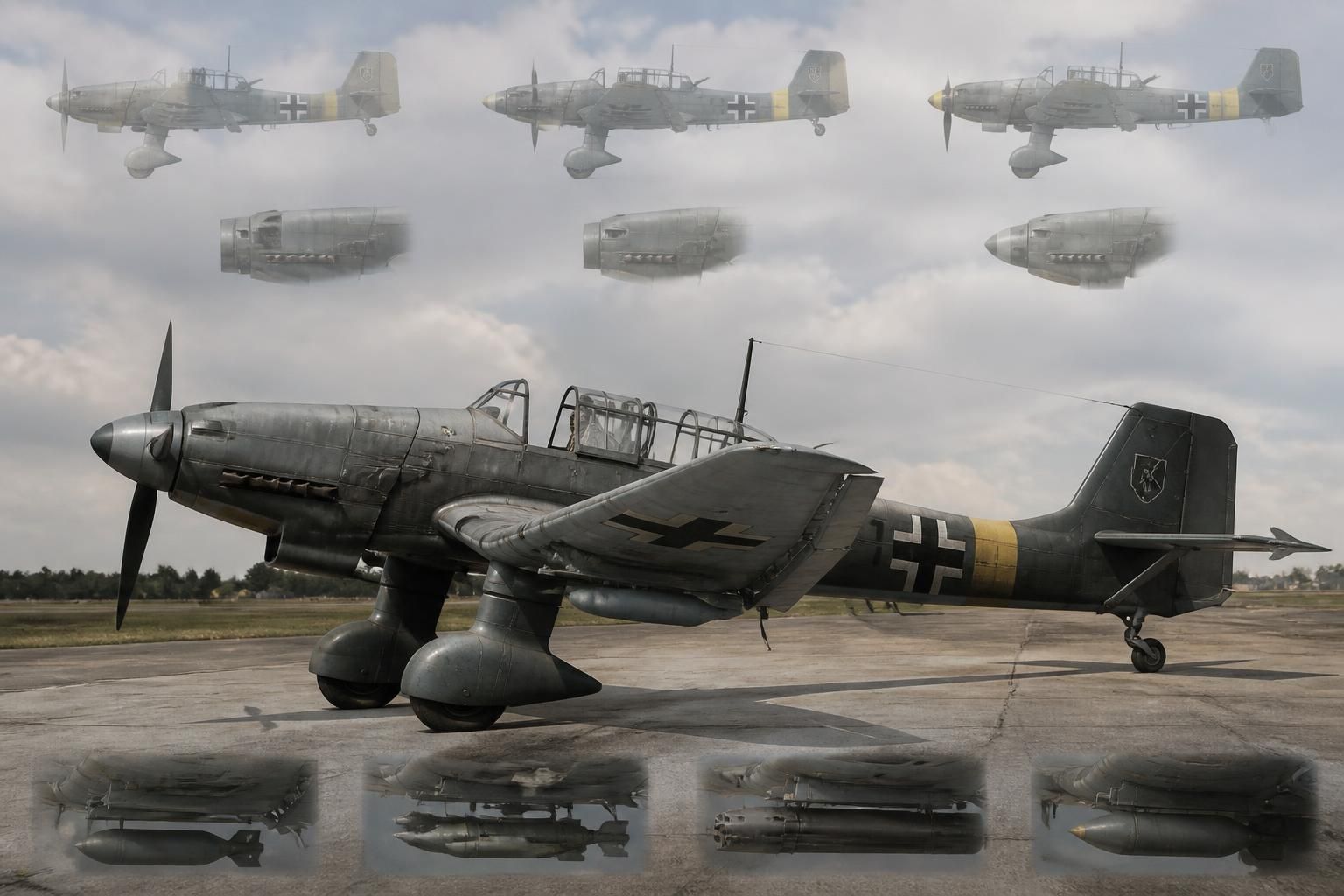 découvrez les caractéristiques et les différentes versions du junker 87, le célèbre stuka utilisé pendant la seconde guerre mondiale. analyse complète de cet avion emblématique.