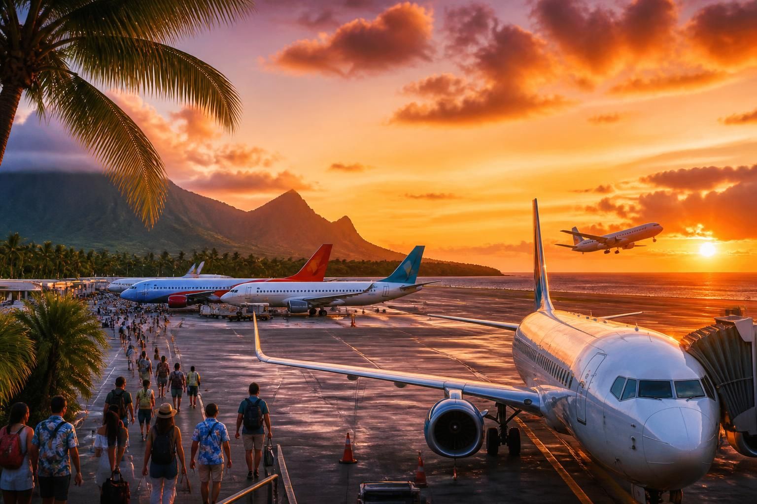 découvrez les compagnies aériennes desservant tahiti, ainsi que les vols disponibles pour tahiti et ses liaisons internationales. planifiez votre voyage facilement avec les meilleures options de transport aérien.