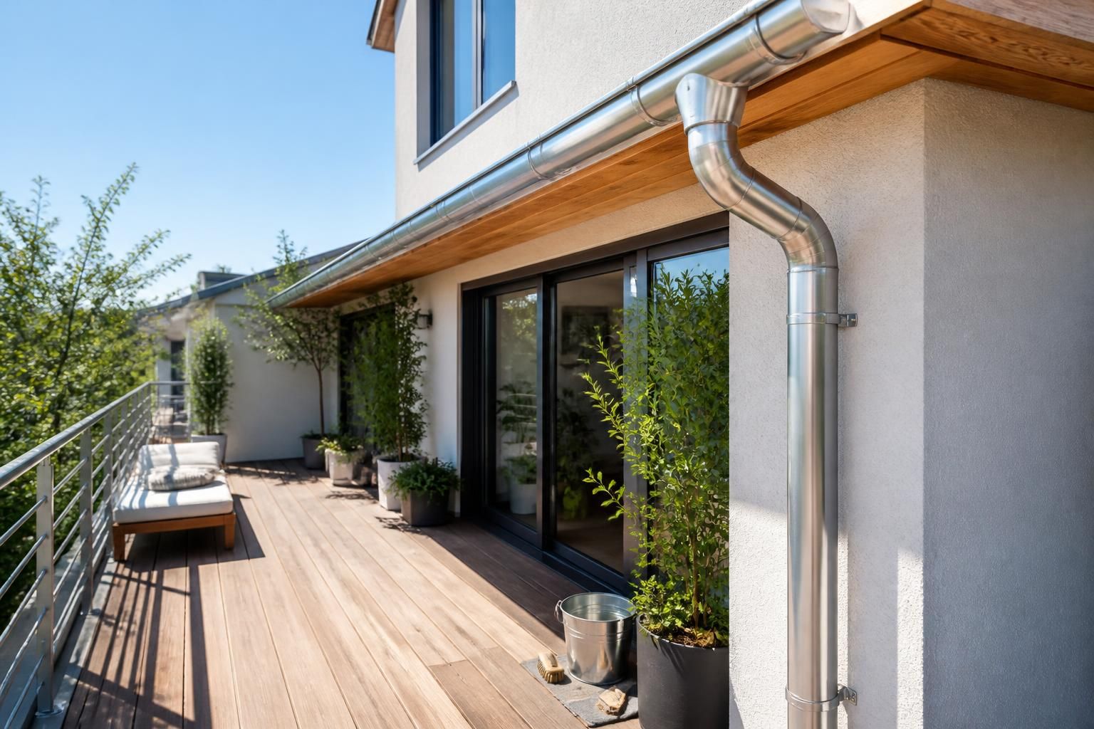 découvrez nos astuces pour bien installer et entretenir la gouttière de votre balcon ou terrasse, afin d'assurer une évacuation efficace de l'eau et protéger votre espace extérieur.