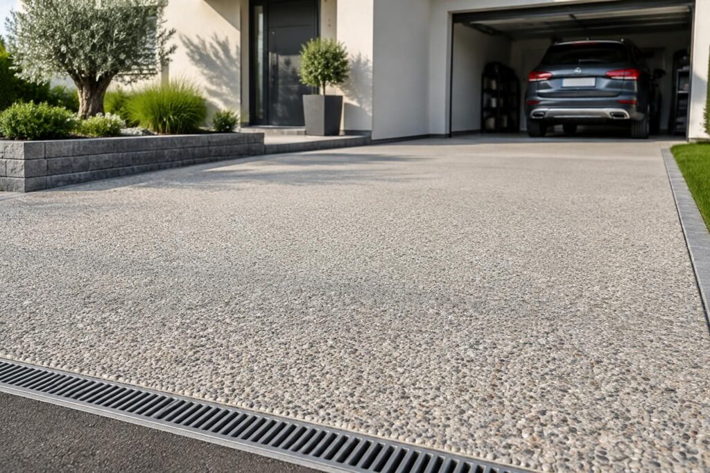 découvrez les avantages du béton désactivé devant un garage et nos conseils pour réussir sa pose et obtenir une surface durable, esthétique et antidérapante.
