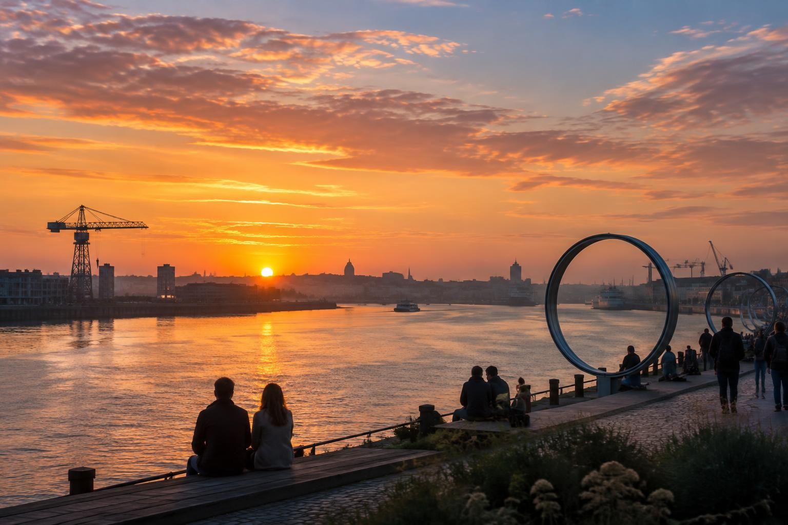 découvrez les meilleurs spots pour admirer le coucher de soleil à nantes et les horaires idéaux selon les saisons.