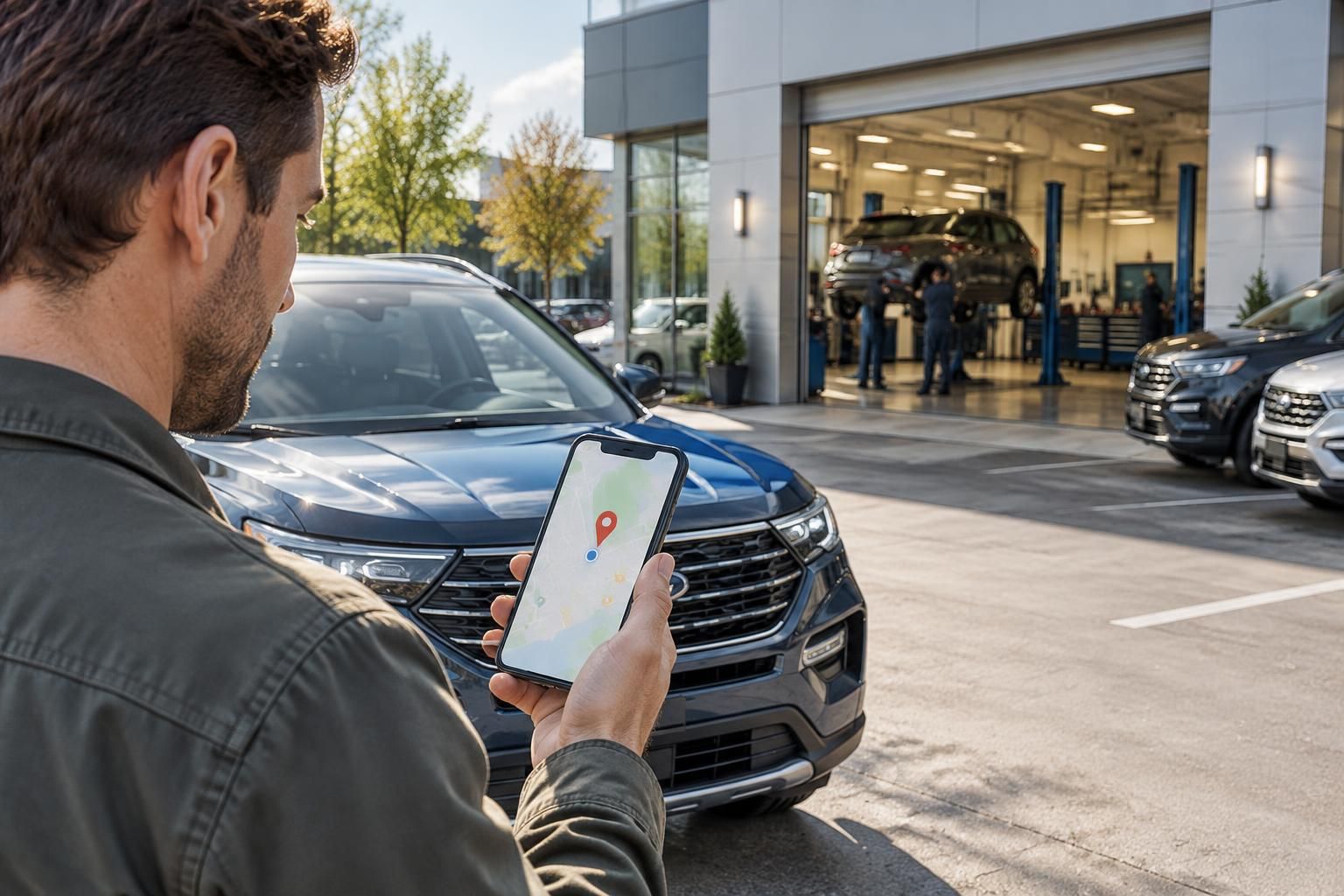 trouvez un garage ou concessionnaire ford ouvert près de chez vous et repérez facilement les établissements à proximité.