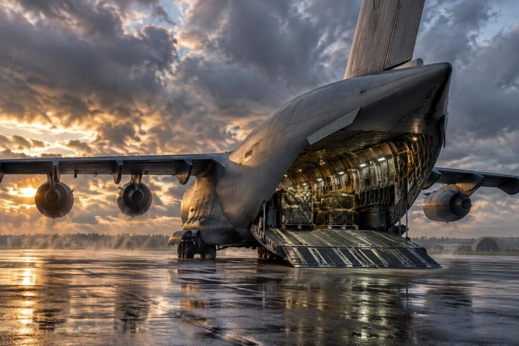 découvrez l’intérieur du boeing c-17 globemaster iii, ses capacités de transport militaire, son autonomie et ses performances opérationnelles.