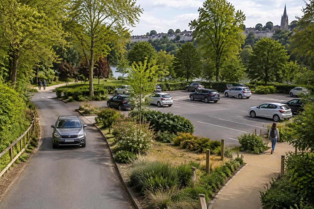 découvrez le parking park poullic à quimper : accès, itinéraires et conseils pratiques pour stationner facilement.