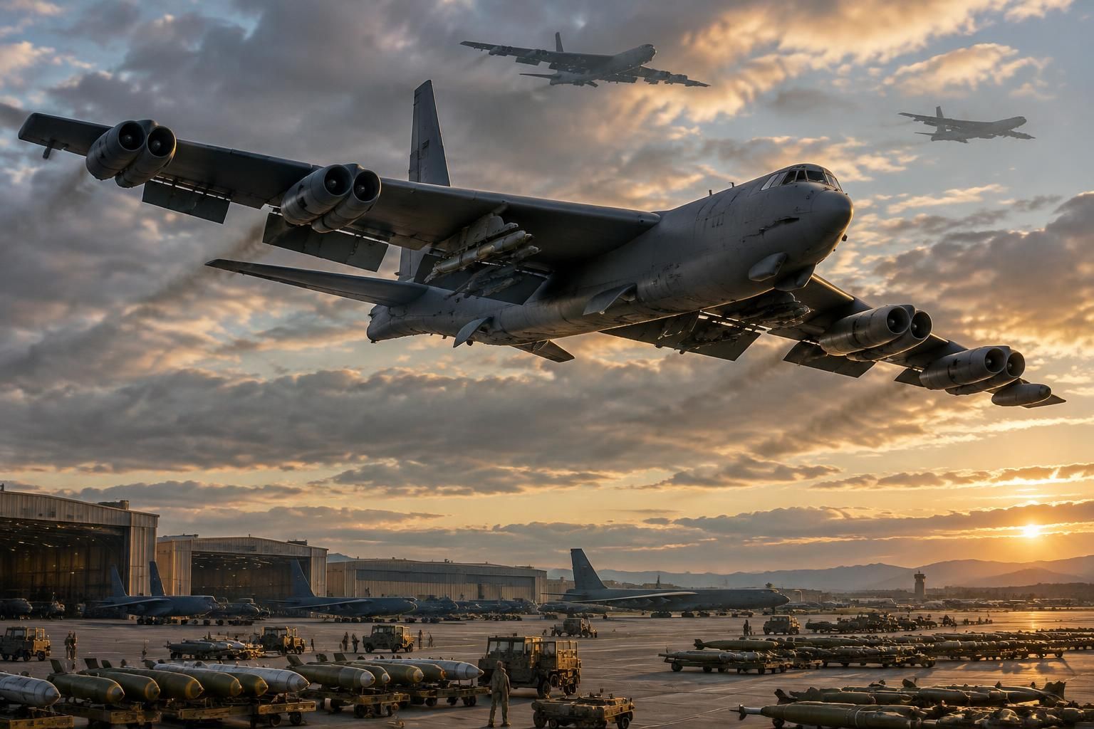 découvrez les dimensions du bombardier b-52 stratofortress, sa capacité de charge et son histoire, de sa mise en service à son rôle actuel.